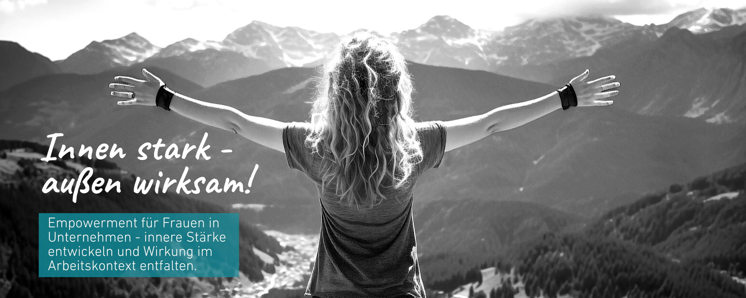 Frauen-Empowerment in Unternehmen: Innen stark - außen wirksam. Empowerment für Frauen in Unternehmen – damit Frauen ihre Kompetenzen erkennen und wirksam einsetzen. Authentizität als Schlüssel zum Erfolg. Ariane Pipke, Frauen-Coach, Empowerment-Coach, München